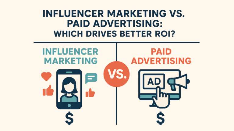 Influencer Marketing vs Paid Advertising: Which Drives Better ROI? 1 Image: Influencer Marketing vs Paid Advertising: Which Drives Better ROI?