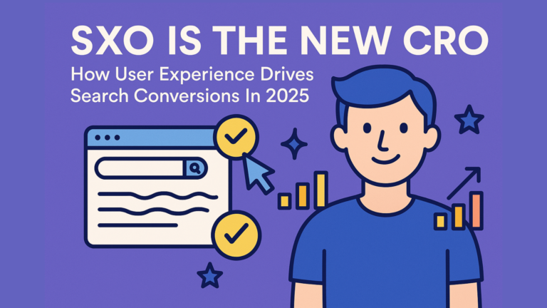 Search Experience Optimization - SXO Is The New Conversion Rate Optimization - CRO 1 Image: Search Experience Optimization - SXO