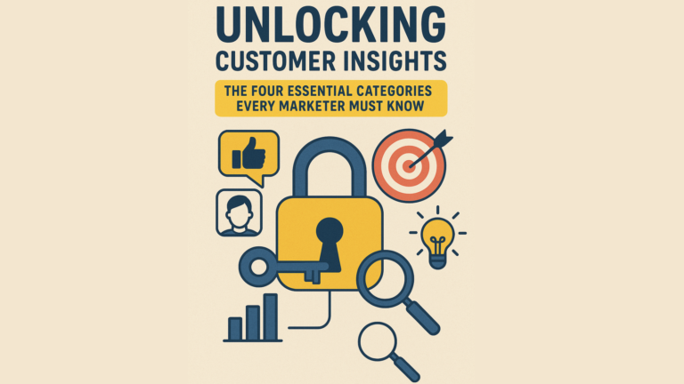 Image: Unlocking Customer Insights: The Four Essential Categories Every Marketer Must Know