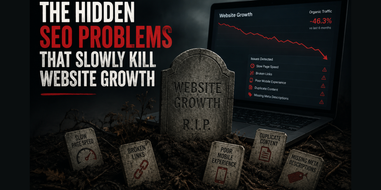 Image: The Hidden SEO Mistakes That Slowly Kill Website Growth