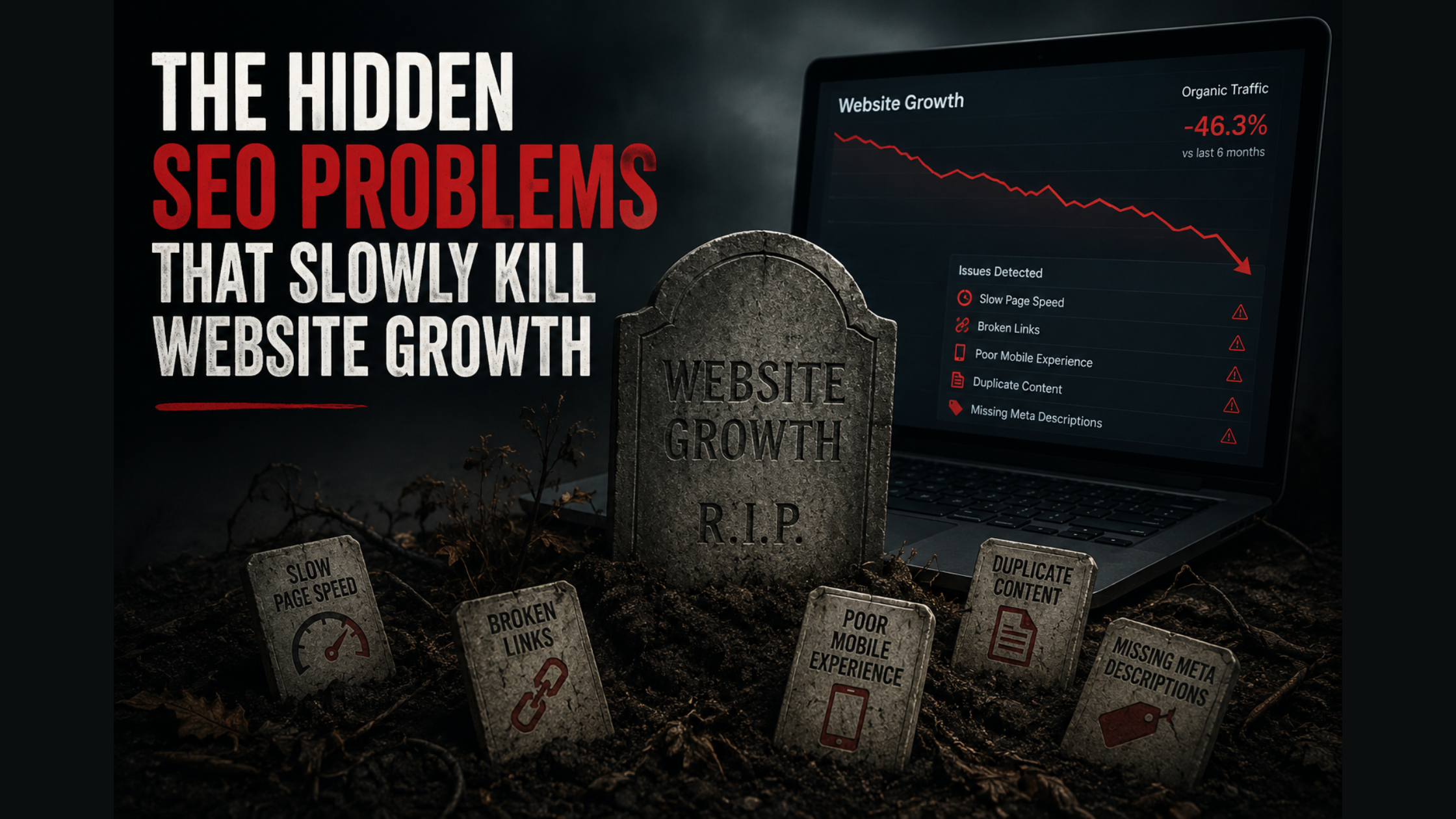 You are currently viewing The Hidden SEO Mistakes That Slowly Kill Website Growth