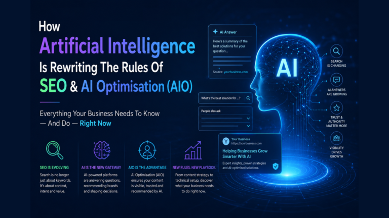 Image: How Artificial Intelligence Is Rewriting The Rules Of SEO & AI Optimisation (AIO)